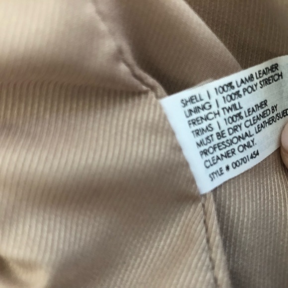 Club Monaco Leather Christy Moto Jacket - Picture 7 of 7